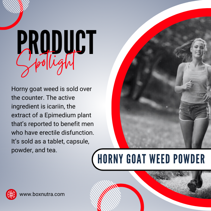 Horny Goat Weed Powder (Epimedium Sagittatum)(Leaf And Stem)