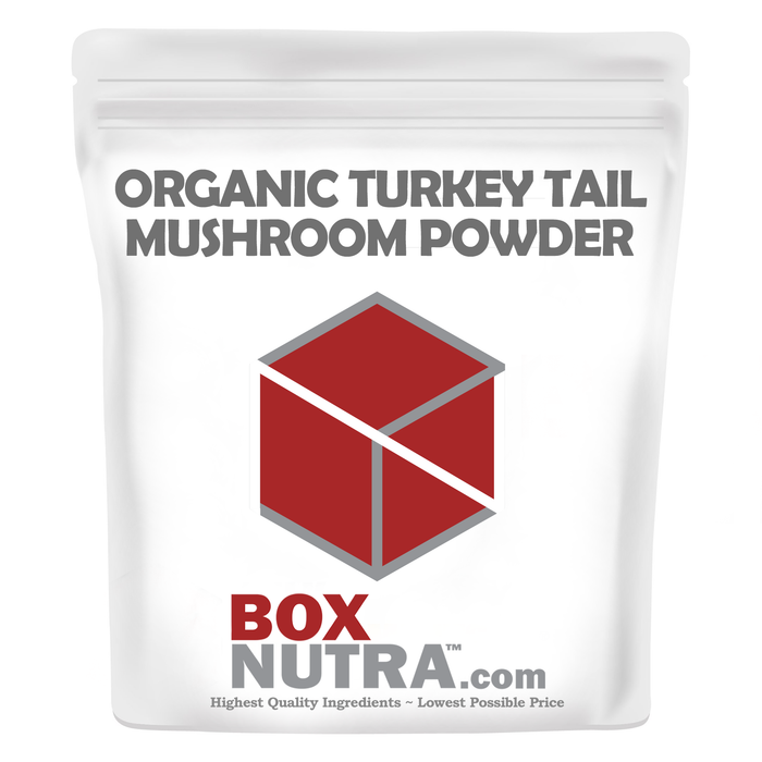 Organic Turkey Tail Mushroom Powder (Coriolus Versicolor)(Fruiting Body)