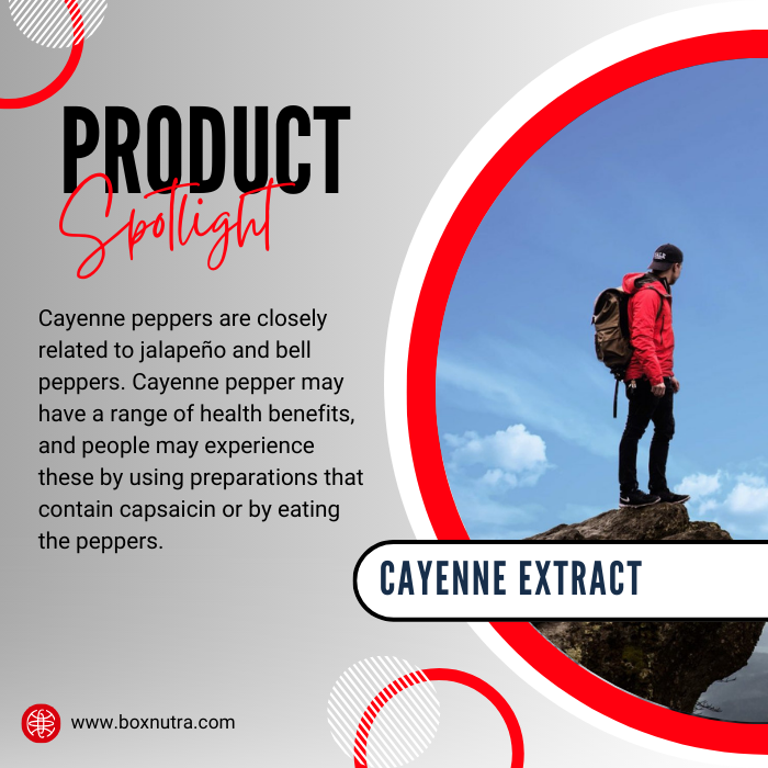Cayenne Pepper - 4:1 Natural Fruit Fine Powder Extract (Capsicum Annuum)