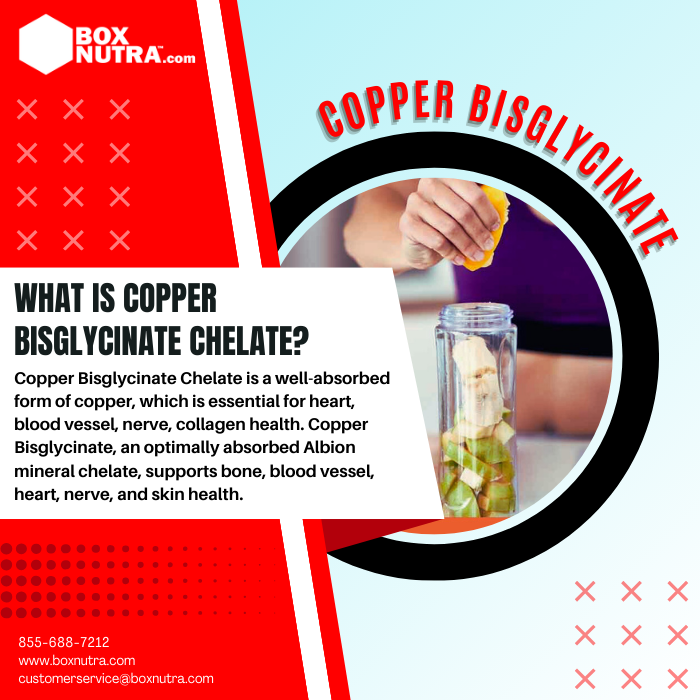 Copper (As Copper Bisglycinate Chelate) 26%