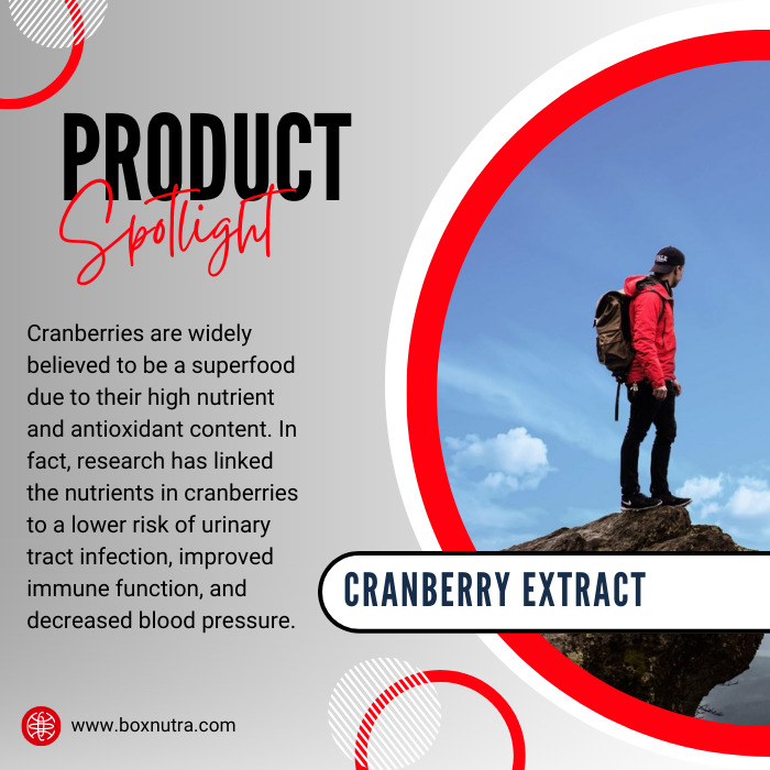 Cranberry Extract 10:1 (Vaccinium Macrocarpon)(Berry)