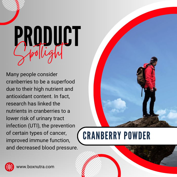 Cranberry Powder (Vaccinium Macrocarpon L.)(Fruit)
