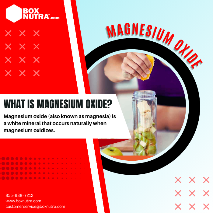 Magnesium (As Magnesium Oxide)