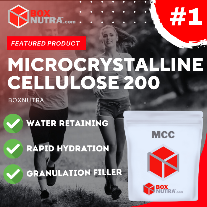 Mcc Pellets MCC (Microcrystalline Cellulose) 200 — BoxNutra