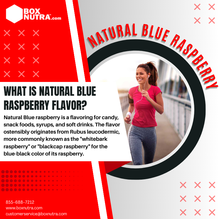 Natural Blue Raspberry Flavor — BoxNutra