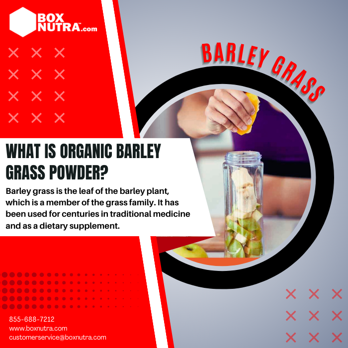 Organic Barley Grass Powder (Leaf)