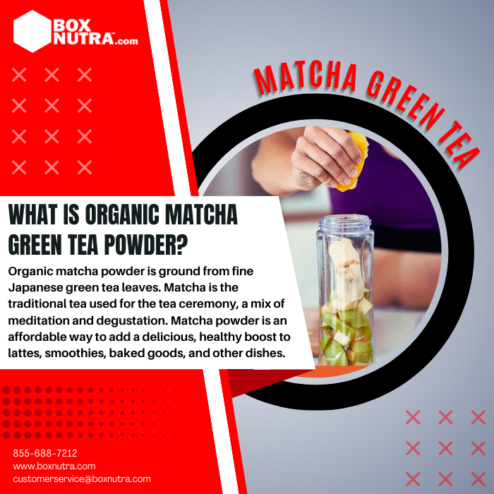 Organic Matcha Green Tea Powder (Dried Leaves)