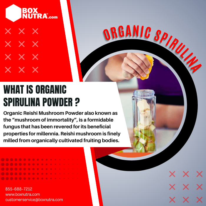 Organic Spirulina Powder (Arthrospira Platensis)(Whole Plant)