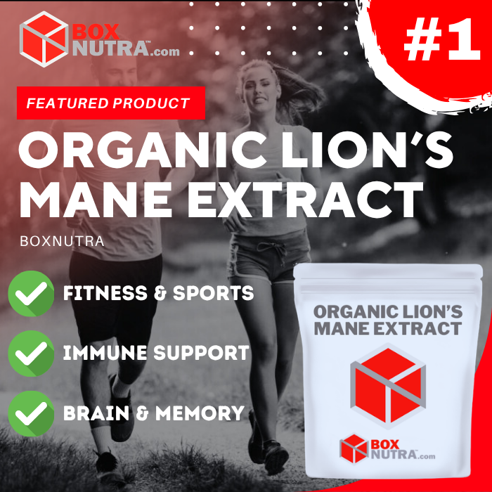 Organic Lion's Mane Mushroom Extract 10:1