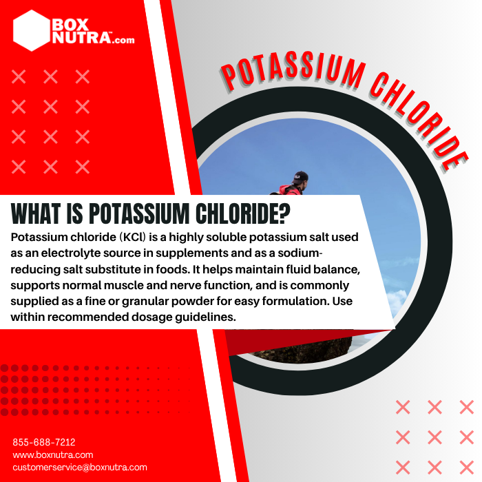 Potassium (As Potassium Chloride)