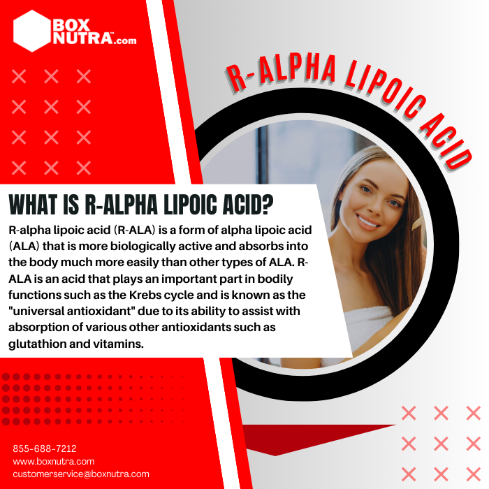 R-Alpha Lipoic Acid (R-ALA)