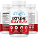 Extreme Belly Burn – Natural Supplement with Garcinia Cambogia, African Mango, Green Tea & Apple Cider Vinegar – 60 Capsules - 3 image