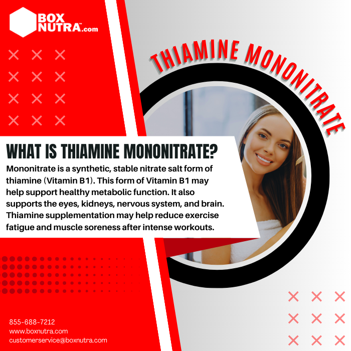 Thiamine (As Thiamine Mononitrate)