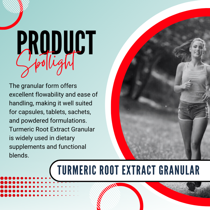 Turmeric Root Extract Granular (STD to 95% Curcuminoids)