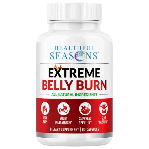 Extreme Belly Burn – Natural Supplement with Garcinia Cambogia, African Mango, Green Tea & Apple Cider Vinegar – 60 Capsules - 1 image