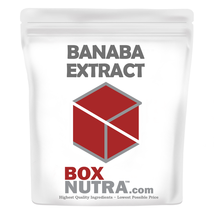 Banaba Extract (Lagerstroemia Speciosa)(Leaf)(STD. To 1% Corosolic Acid)