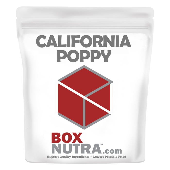 California Poppy (Stem, Leaves, Flower)