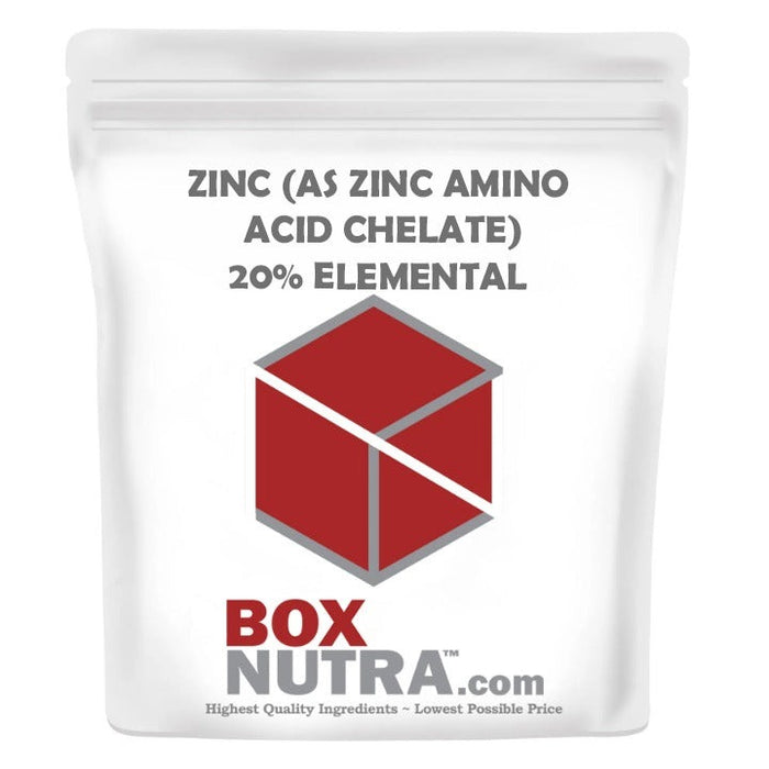 Zinc (As Zinc Amino Acid Chelate) 20% Elemental